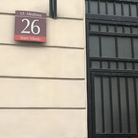 Apartamento Stare Miasto Miodowa 26
